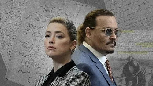 Imagem De Fundo Da Série Johnny Depp x Amber Heard