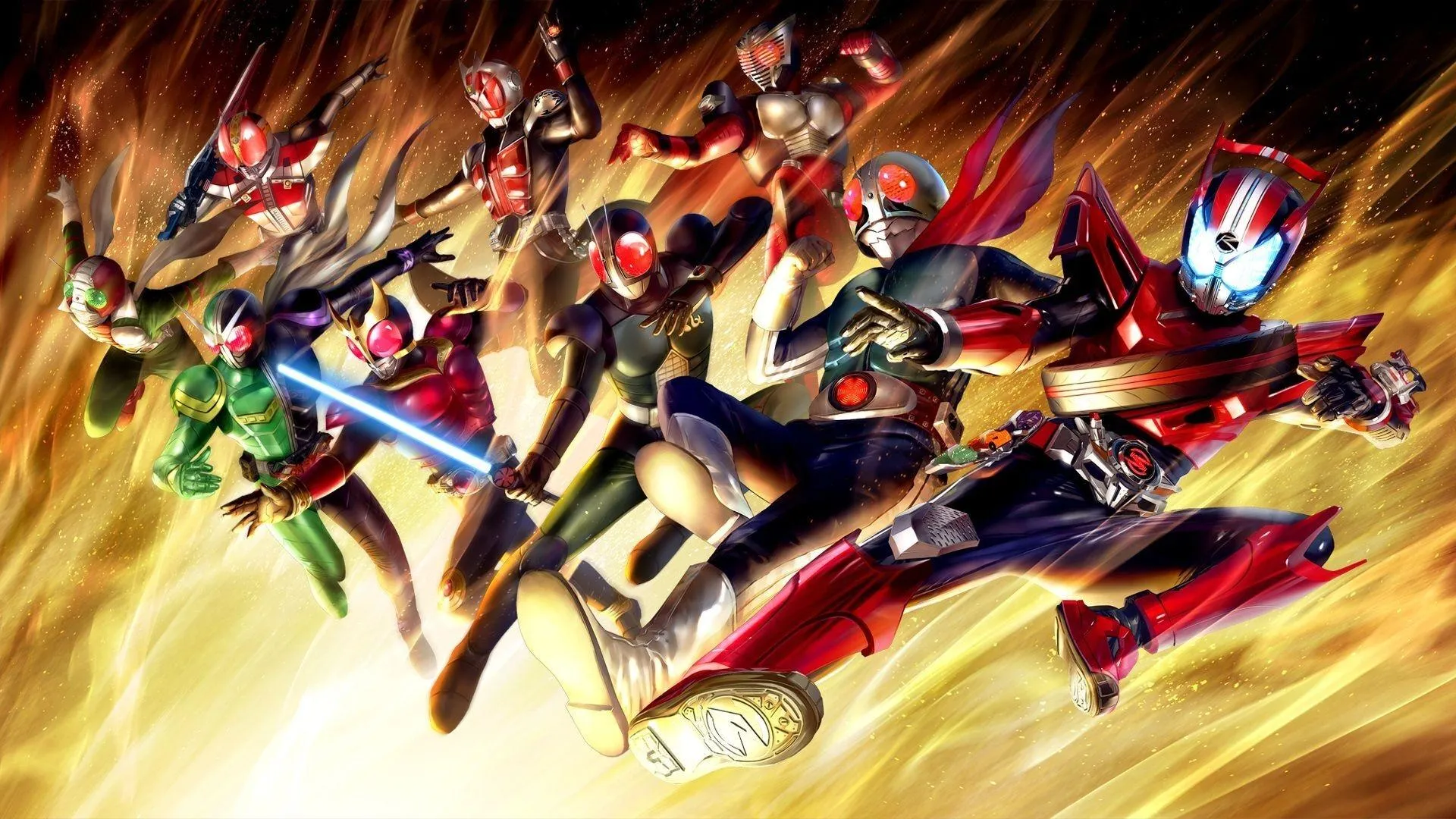 Background Kamen Rider