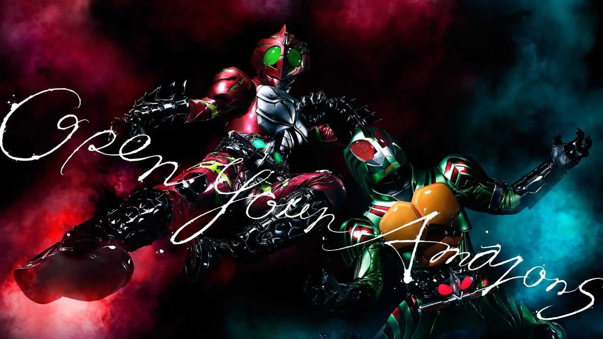 Background Kamen Rider Amazons