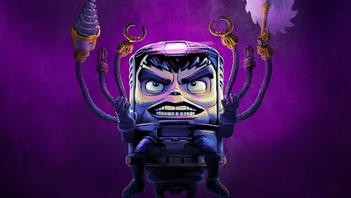 Imagem De Fundo Da Série Marvel's M.O.D.O.K.
