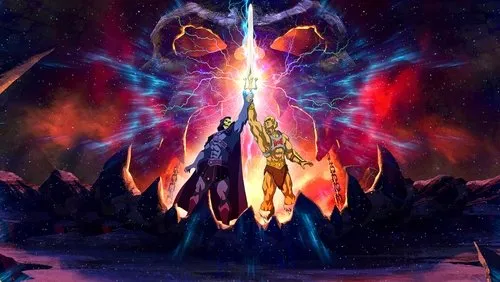 Imagem De Fundo Da Série Mestres do Universo: Salvando Eternia