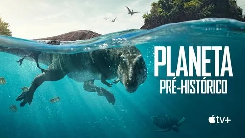 Imagem De Fundo Da Série Planeta Pré-Histórico