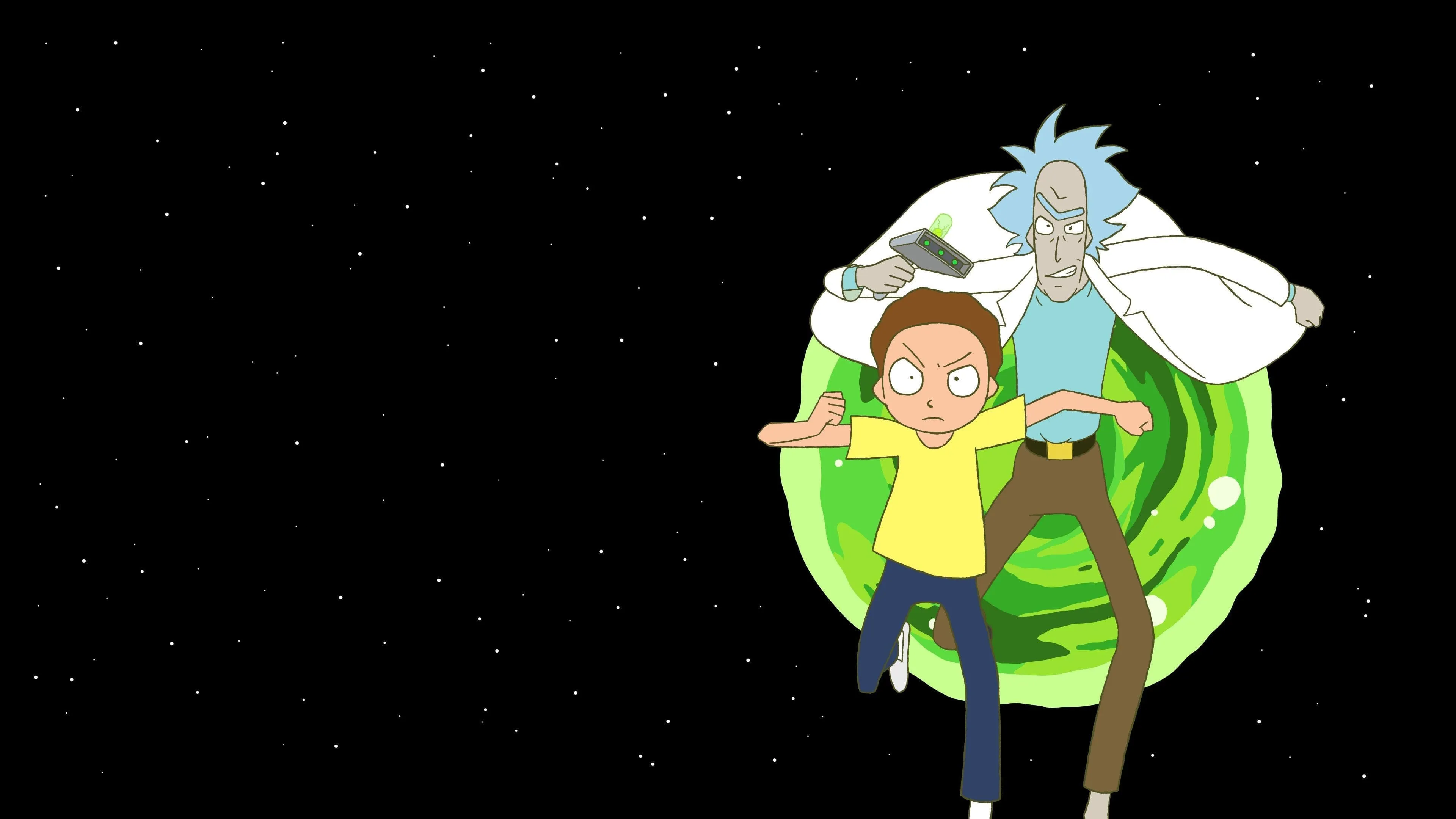 Background Rick and Morty: The Anime