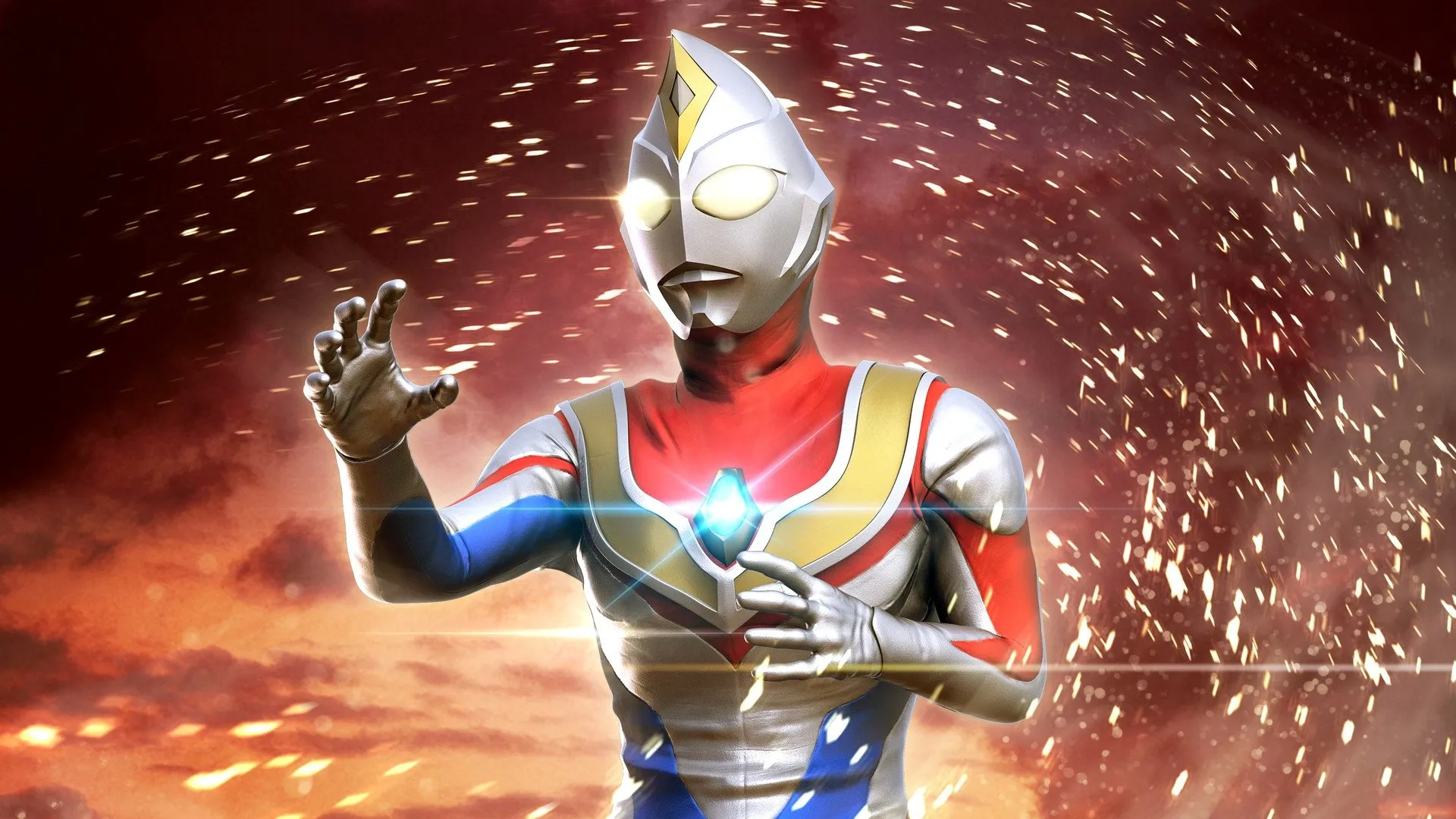 Background Ultraman Dyna