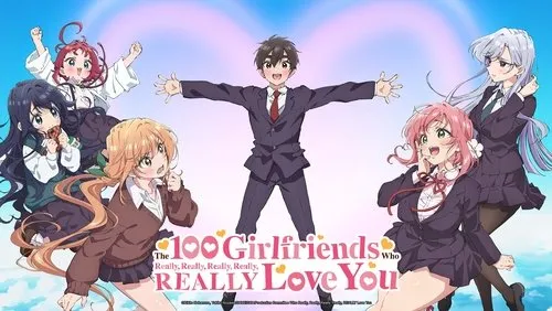 Imagem De Fundo Da Série 100 Namoradas Que Te Amam Muuuuuito