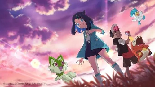 Background A Série Pokémon: Horizontes