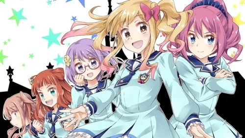 Imagem De Fundo Da Série Aikatsu Stars!