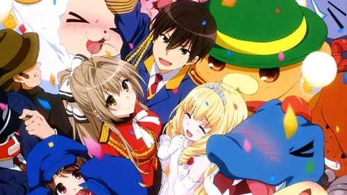 Imagem De Fundo Da Série Amagi Brilliant Park