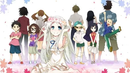 Imagem De Fundo Da Série Ano Hi Mita Hana No Namae Wo Bokutachi Wa Mada Shiranai.