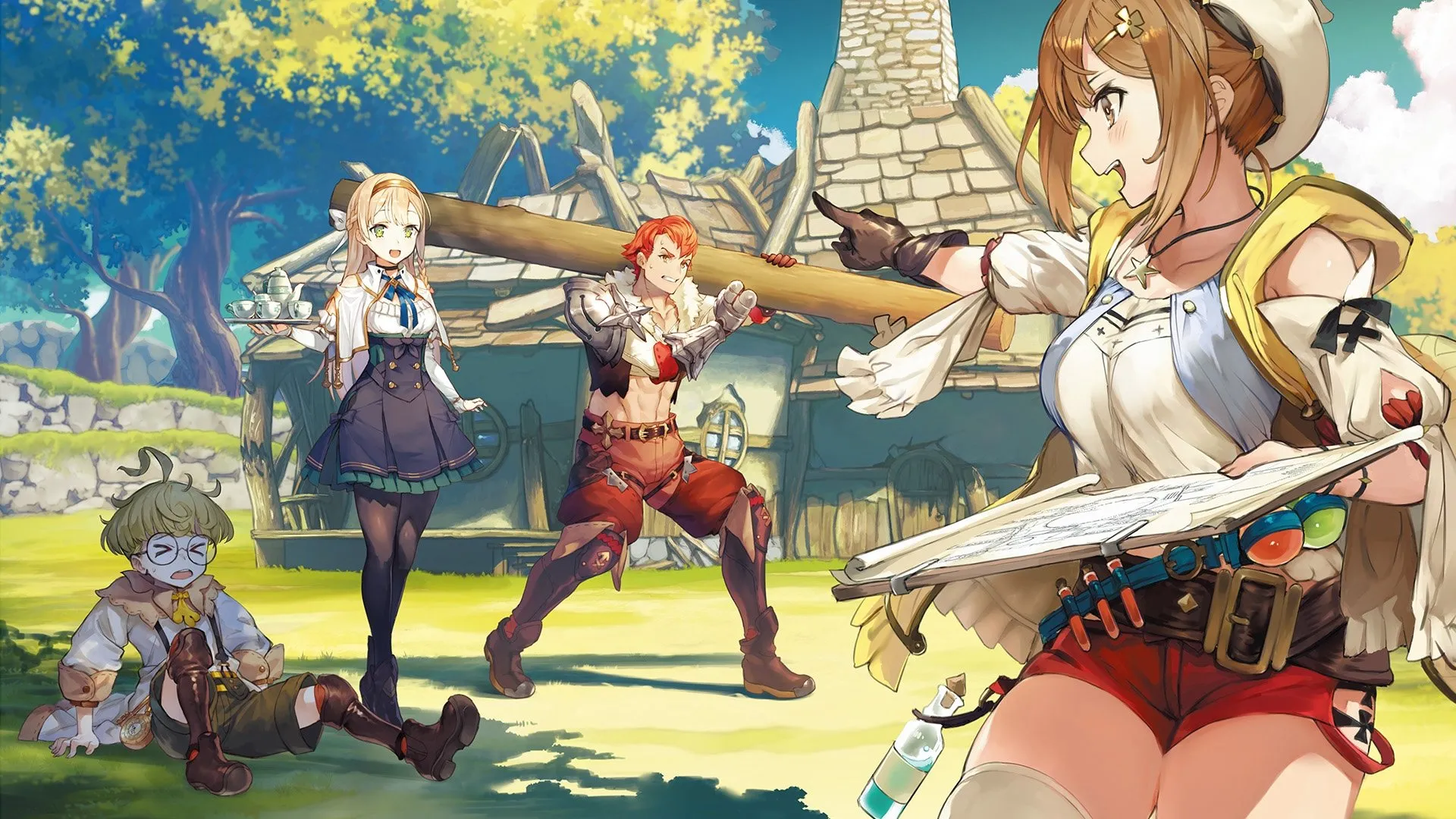 Background Atelier Ryza: Ever Darkness & the Secret Hideout The Animation