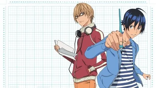 Imagem De Fundo Da Série Bakuman