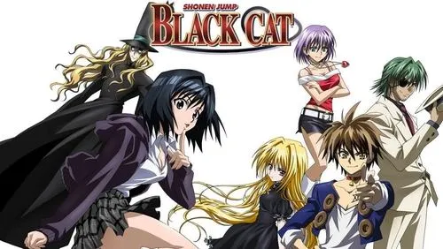 Imagem De Fundo Da Série Black Cat