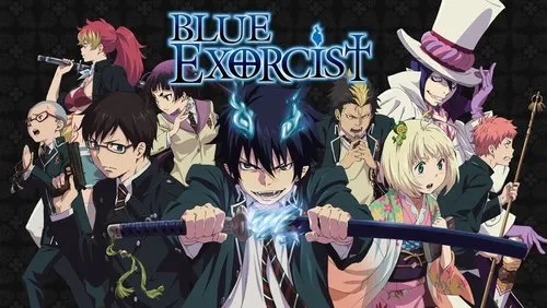 Imagem De Fundo Da Série Blue Exorcist