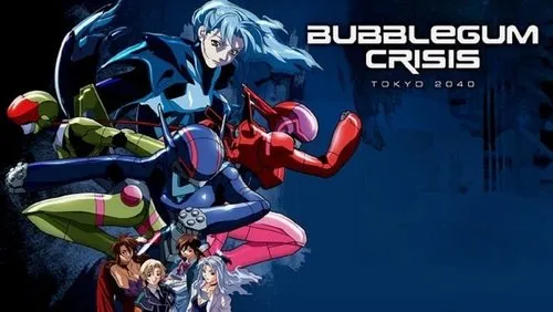 Imagem De Fundo Da Série Bubblegum Crisis Tokyo 2040