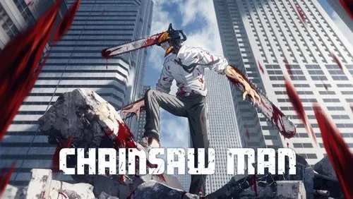 Imagem De Fundo Da Série Chainsaw Man