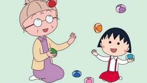 Imagem De Fundo Da Série Chibi Maruko-chan