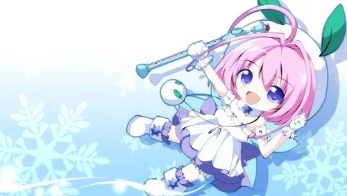 Imagem De Fundo Da Série Chicchana Yukitsukai Sugar