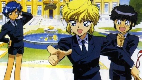 Imagem De Fundo Da Série CLAMP Gakuen Tanteidan
