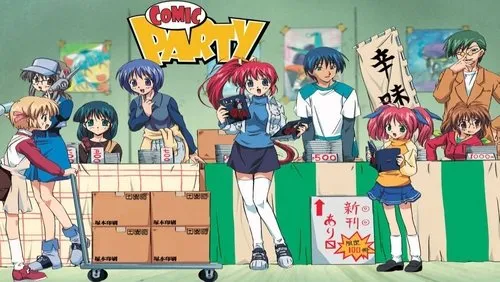Imagem De Fundo Da Série Comic Party