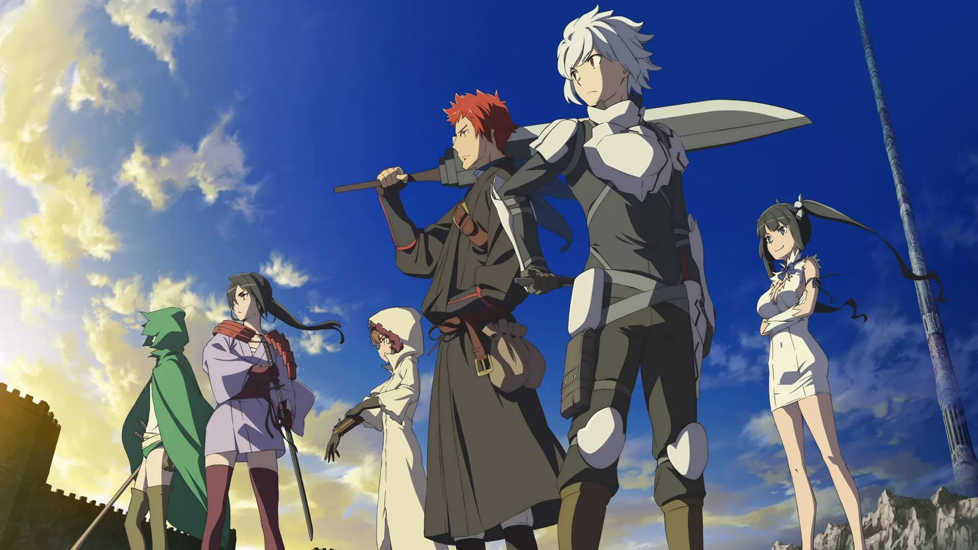 Background DanMachi: É Errado Tentar Pegar Garotas em uma Masmorra?