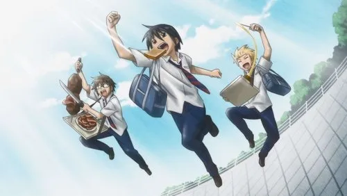 Imagem De Fundo Da Série Danshi Koukousei no Nichijou