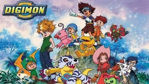 Imagem De Fundo Da Série Digimon