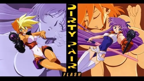 Imagem De Fundo Da Série Dirty Pair Flash