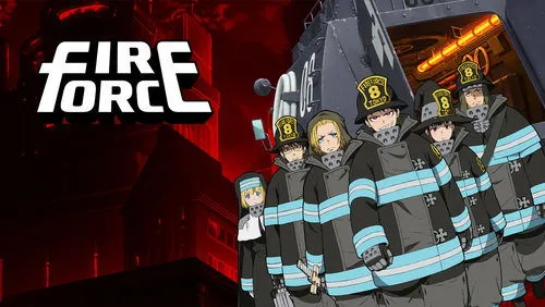 Imagem De Fundo Da Série Fire Force
