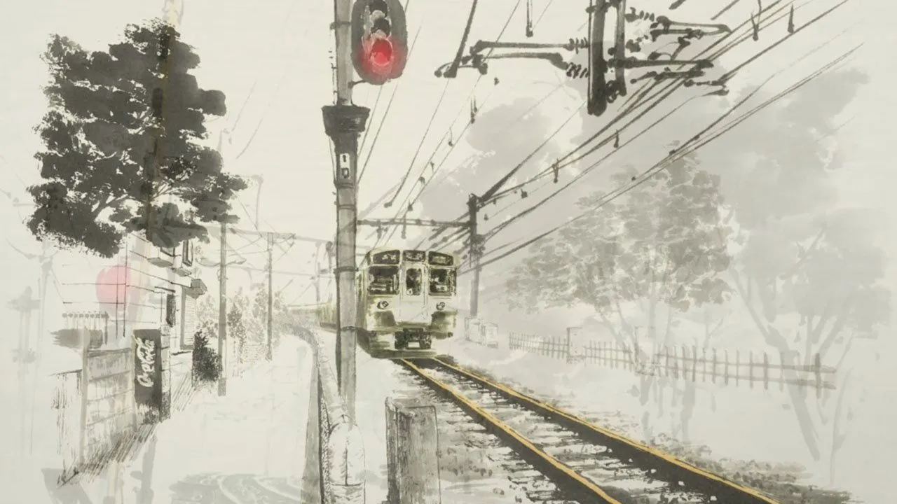 Background Fumikiri Jikan