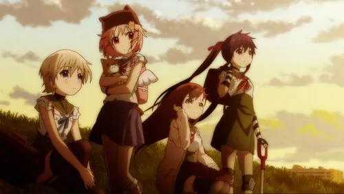 Imagem De Fundo Da Série Gakkou Gurashi