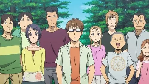 Imagem De Fundo Da Série Gin no Saji
