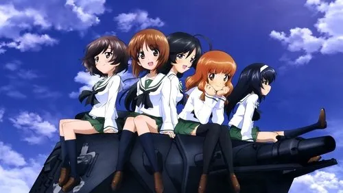 Imagem De Fundo Da Série Girls und Panzer