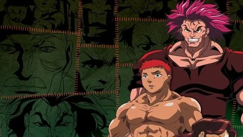 Imagem De Fundo Da Série Grappler Baki