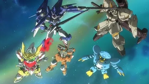 Imagem De Fundo Da Série Gundam Build Divers