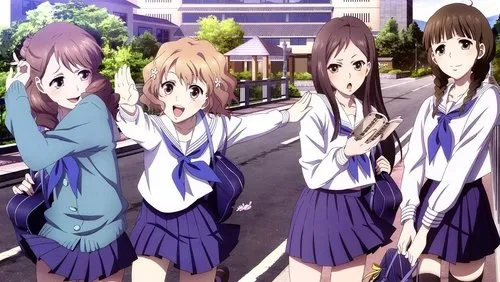 Imagem De Fundo Da Série Hanasaku Iroha