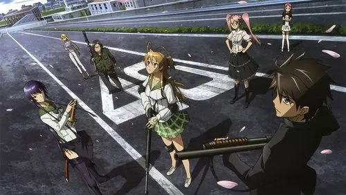 Imagem De Fundo Da Série High School of the Dead