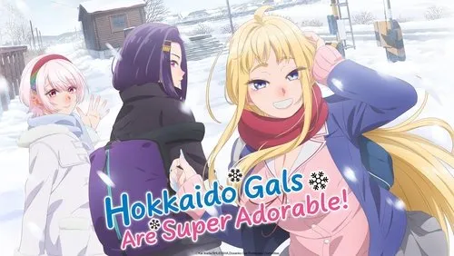 Imagem De Fundo Da Série Hokkaido Gals Are Super Adorable!