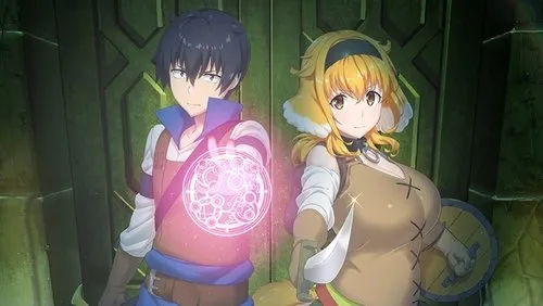 Imagem De Fundo Da Série Isekai Meikyuu de Harem wo