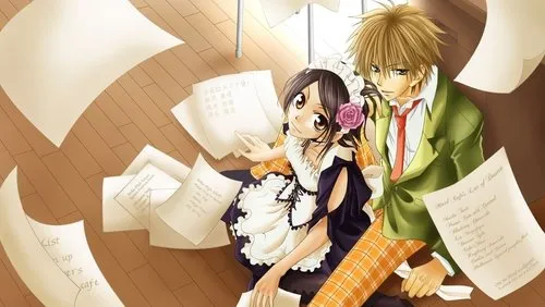 Imagem De Fundo Da Série Kaichou wa Maid-sama!