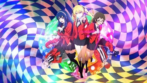 Imagem De Fundo Da Série Kakegurui Twin