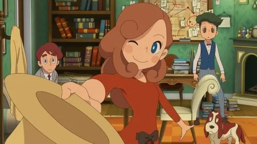 Imagem De Fundo Da Série Layton Mystery Tanteisha: Katri no Nazotoki File