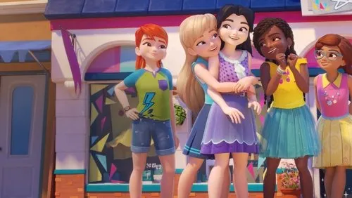 Imagem De Fundo Da Série LEGO Friends: Meninas em Missão