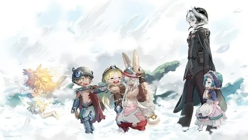 Imagem De Fundo Da Série Made in Abyss