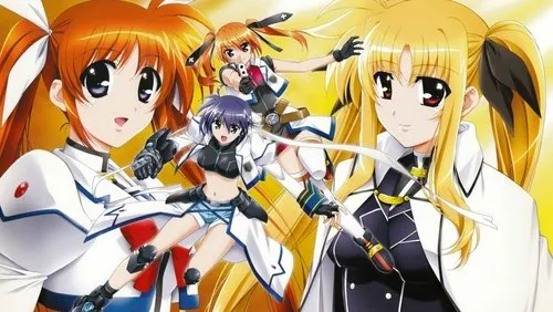 Imagem De Fundo Da Série Mahou Shoujo Lyrical Nanoha