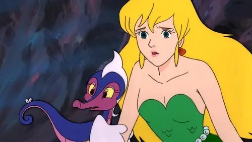 Imagem De Fundo Da Série Marina: A Pequena Sereia