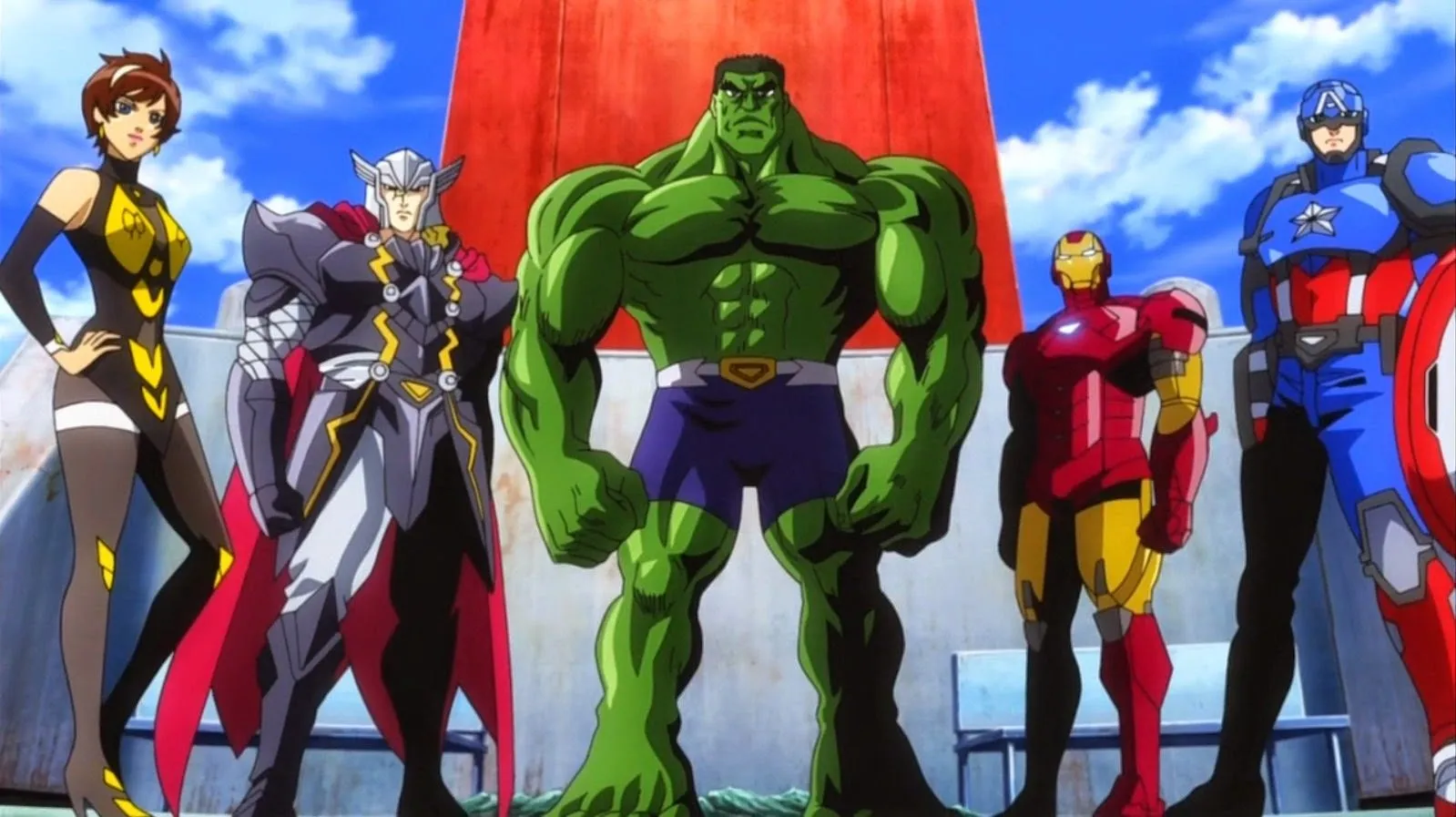 Background Marvel Disk Wars: The Avengers