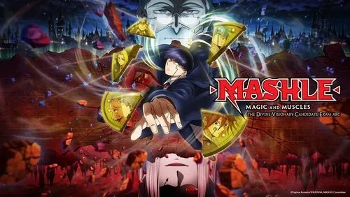 Imagem De Fundo Da Série Mashle: Magia e Músculos