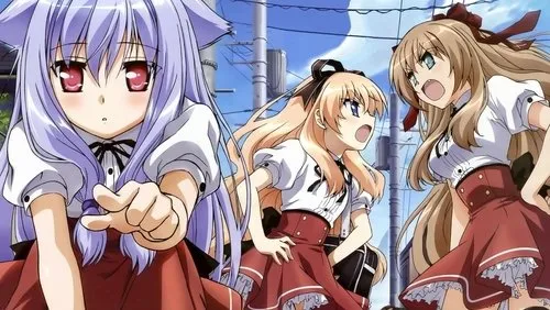 Imagem De Fundo Da Série Mayoi Neko Overrun