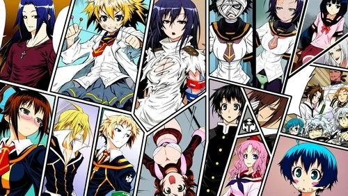 Imagem De Fundo Da Série Medaka Box