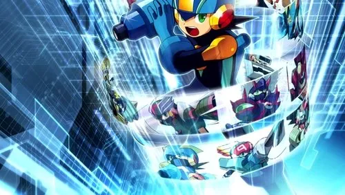 Imagem De Fundo Da Série MegaMan NT Warrior
